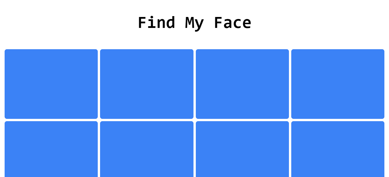 Find My Face Project