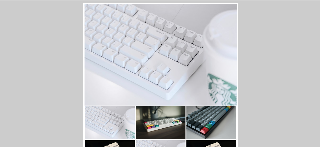 Simple Image Gallery Project