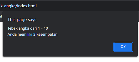 Game Tebak Angka Project